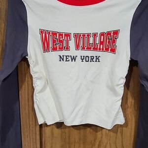 Women's Colorblock Long Sleeve Top